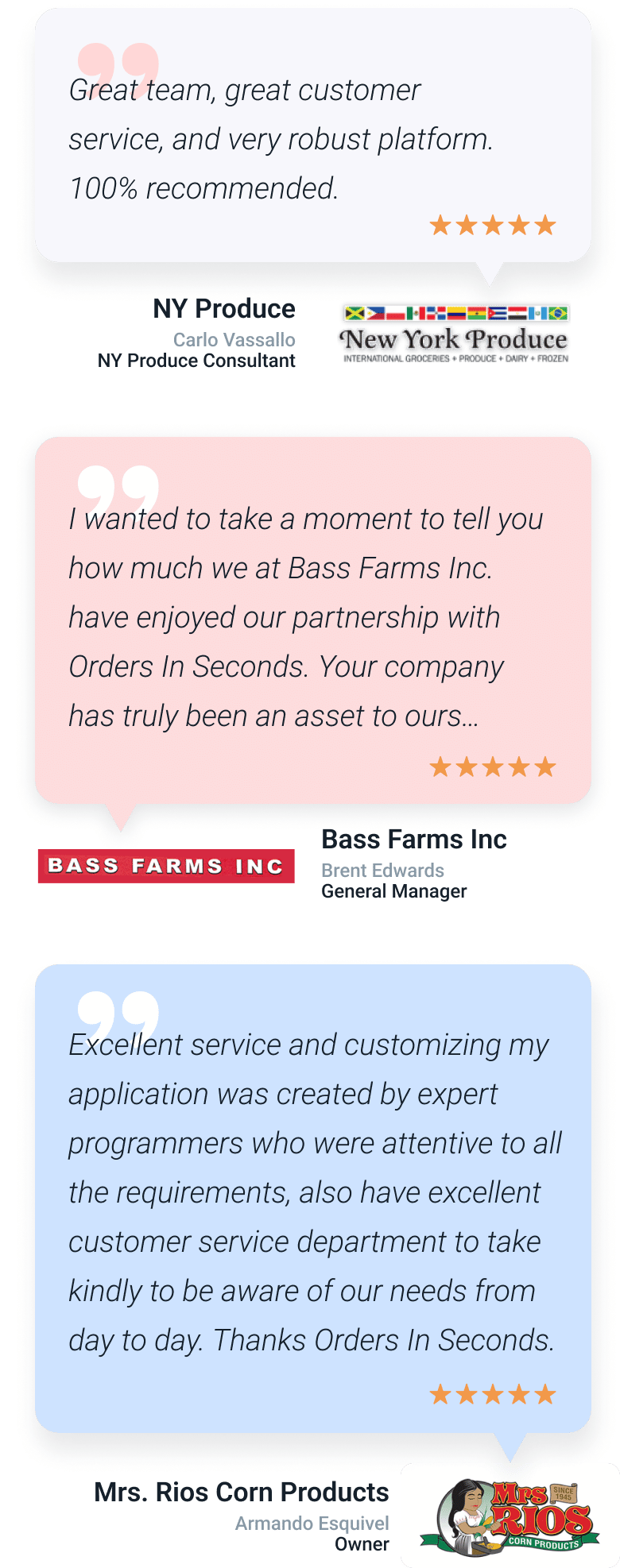 Schedule a Demo Order Management App Orders in Seconds