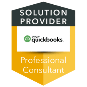 Solution Provider Intuit Quickbooks Professional Consultant Badge