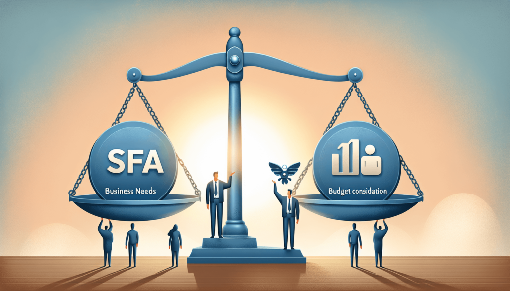 Deciding between SFA and CRM