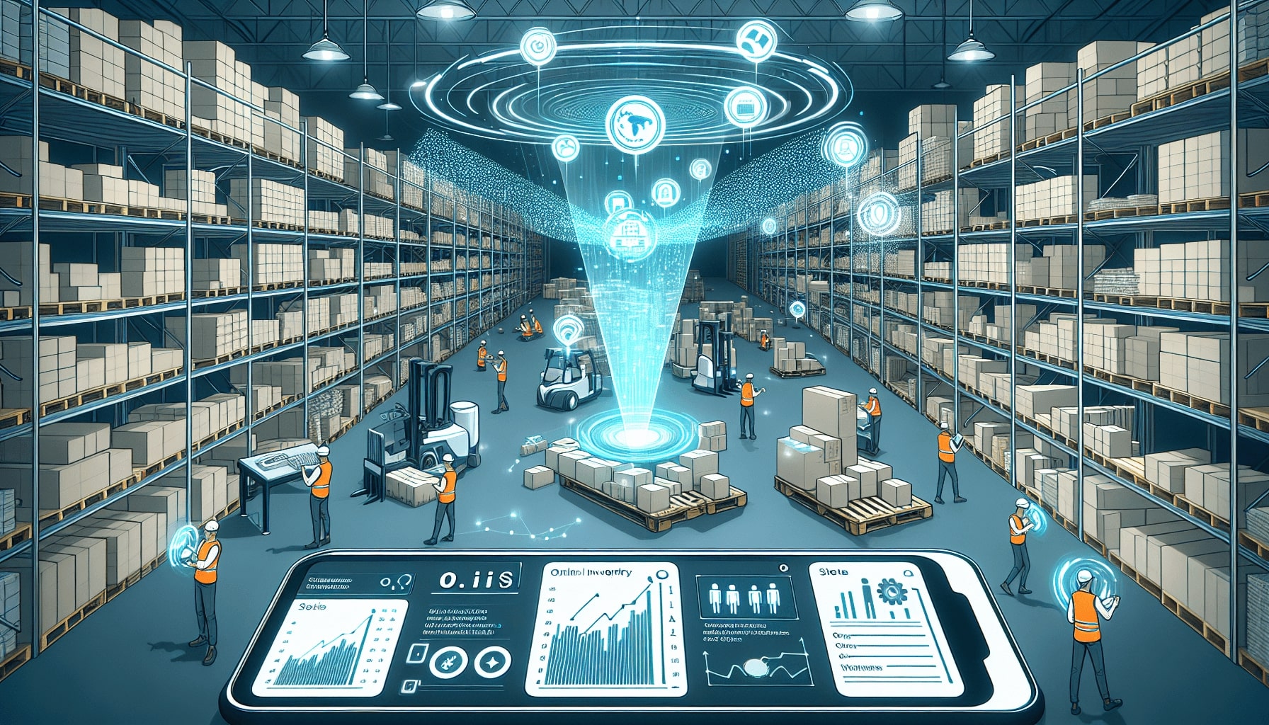 Illustration of OIS Inventory features