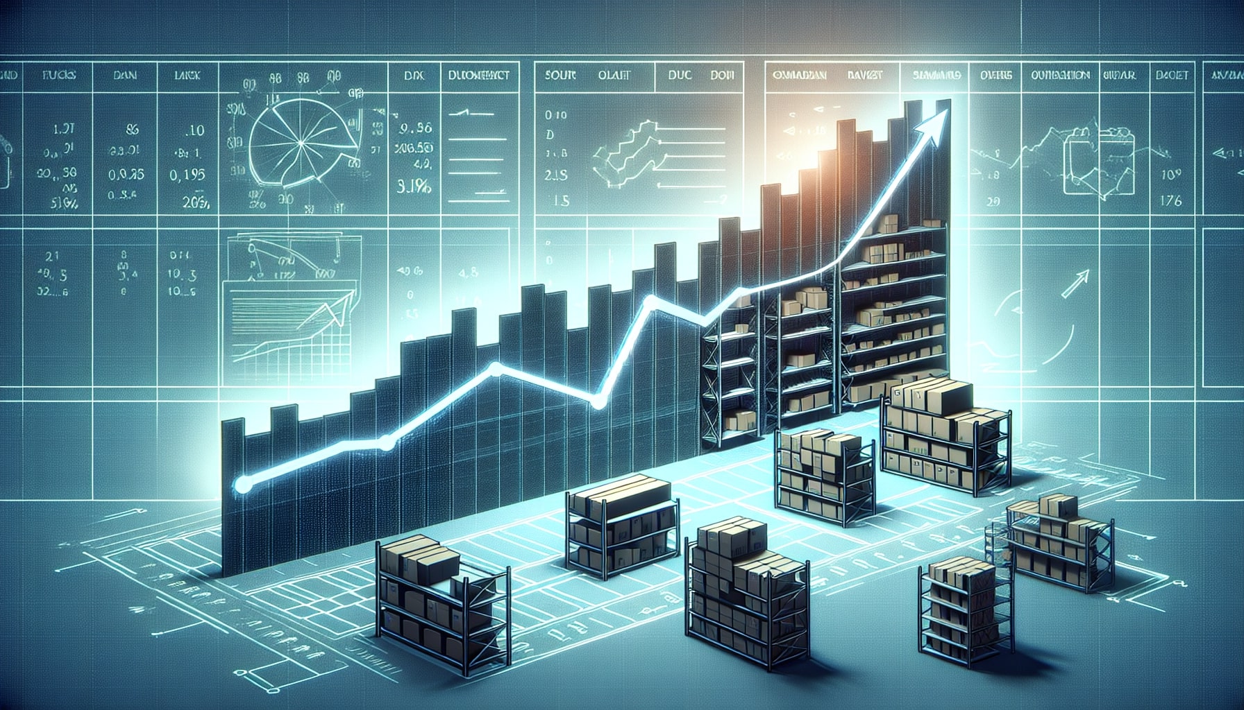 Illustration of forward weeks of supply