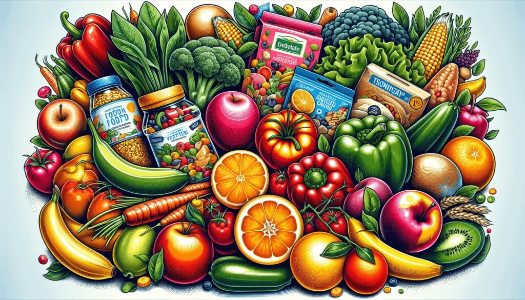 A vibrant illustration of diverse products offered by trusted suppliers.