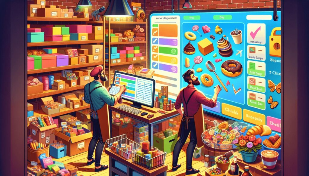 An illustration showing the importance of inventory management for small businesses