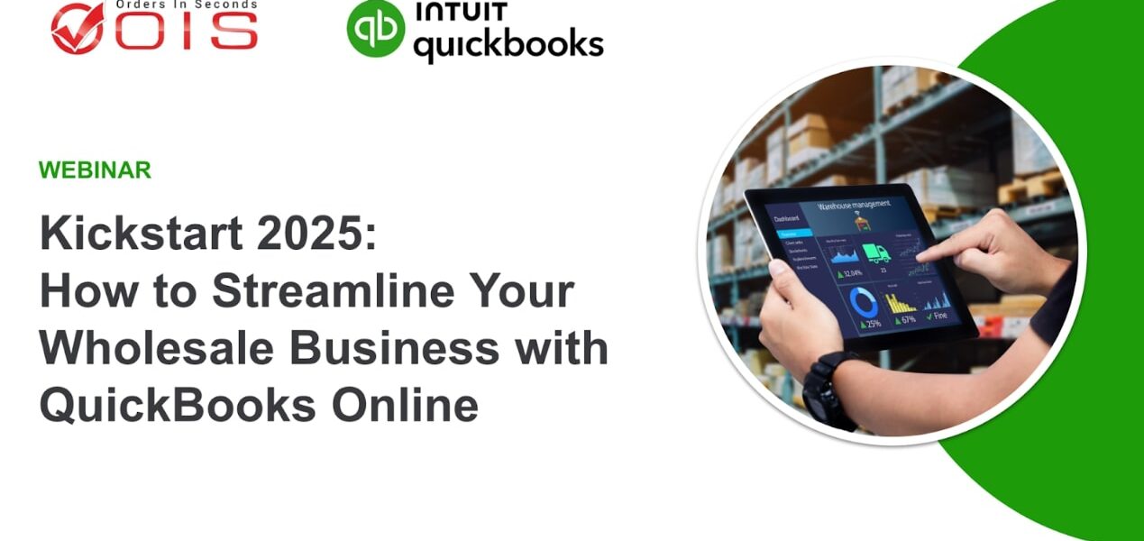 Kickstart 2025: QuickBooks Online for Everyday Consumer Goods and Food Distributors | OrdersInSeconds.com