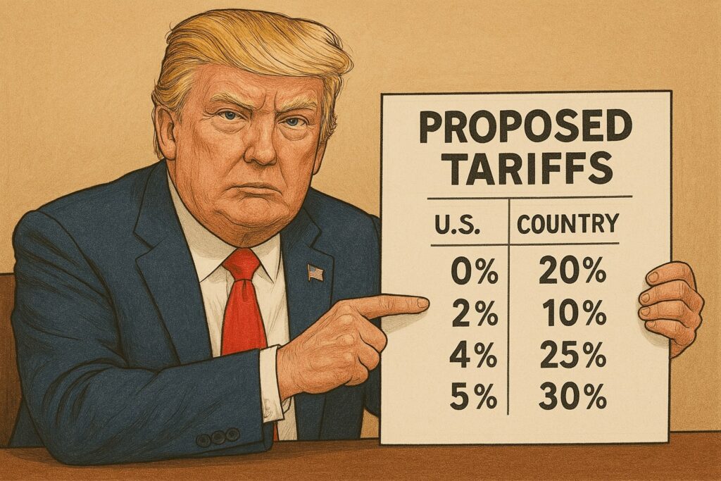 Overview of Trump Tariffs 2025, including reciprocal tariffs and trade policy.