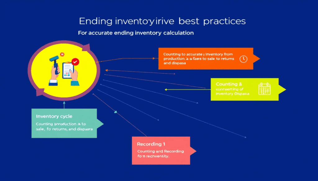Best practices for accurate ending inventory calculation.
