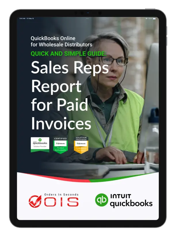 Quick & Simple Guide: Sales Reps Report for Paid Invoices