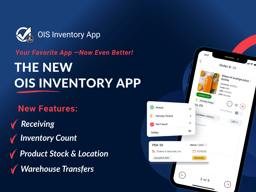 OIS Inventory new features