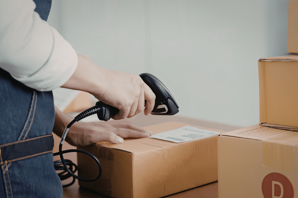 barcode inventory software to scan boxes