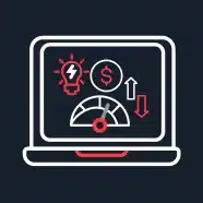 Desktop dashboard for sales, visits, payments and returns