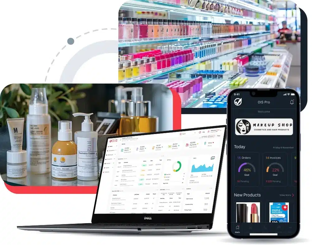 Software for Distributors in Beauty & Cosmetics